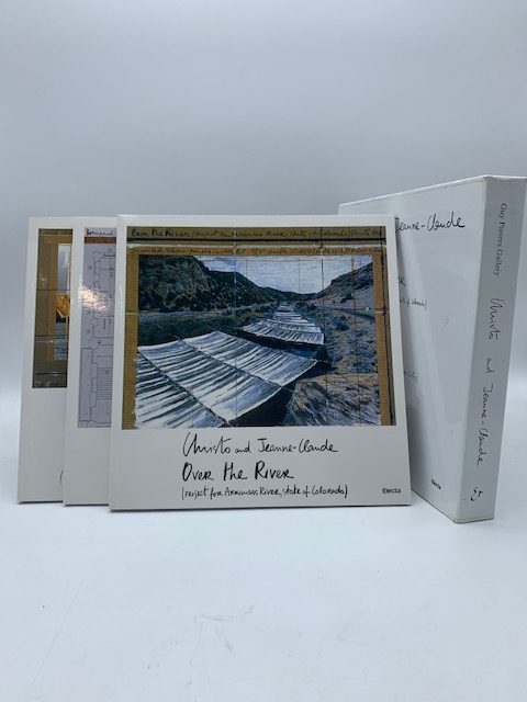 Christo and Jeanne-Claude. Guy Pieters Gallery, 3 volumi